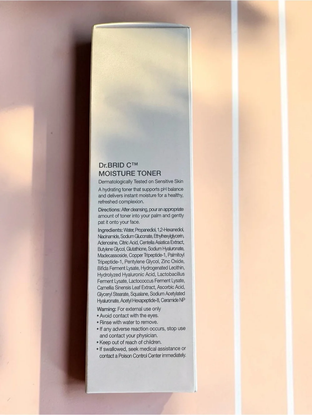 Dr.BRID C Basic Moisture Toner — NIB